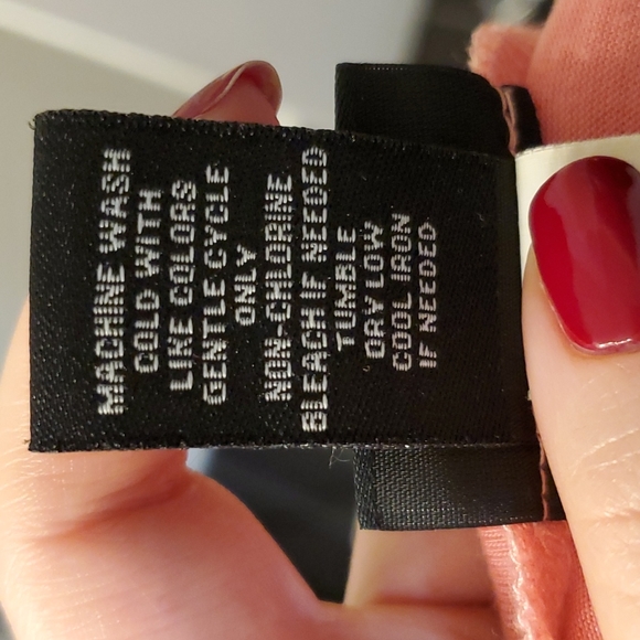 Torrid size 2 peach-orange lace swing top - Picture 5 of 5